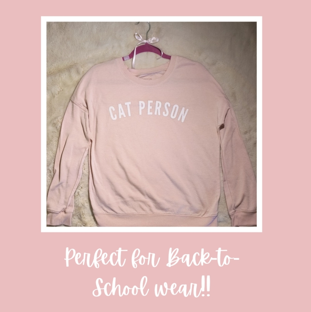 Cat Person Sweatshirt 💕